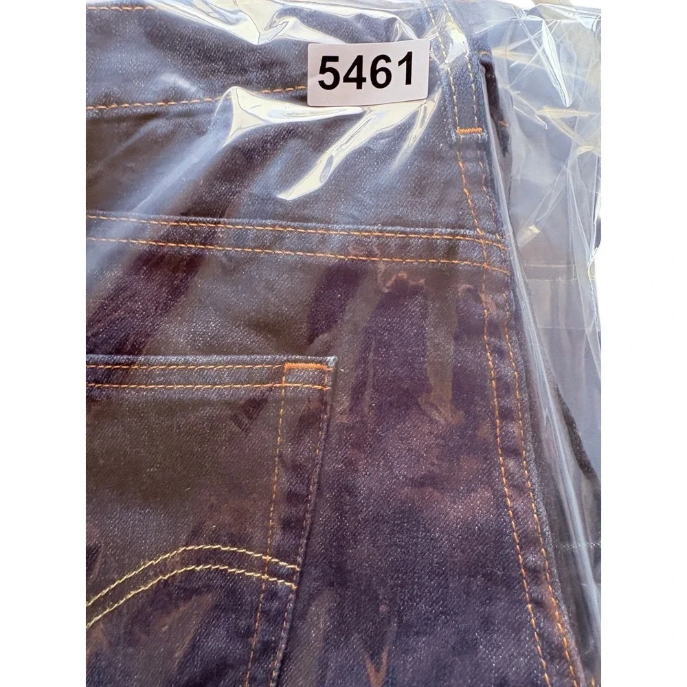Levi's 514 Jeans Mens 34x32‎ (35x30) Blue Denim Stretch Dark Wash Straight Leg